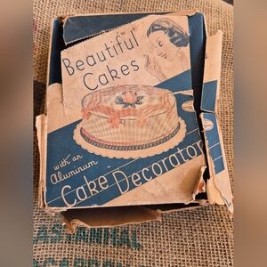 1950's Aluminum Cake Decorator